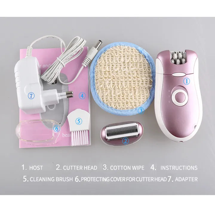 Original 2068 ( 2 in 1 ) Multifunctional Women Epilator & Shaver