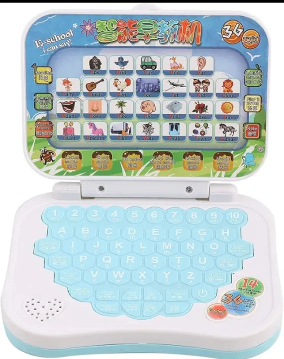 Kids educational learning laptop